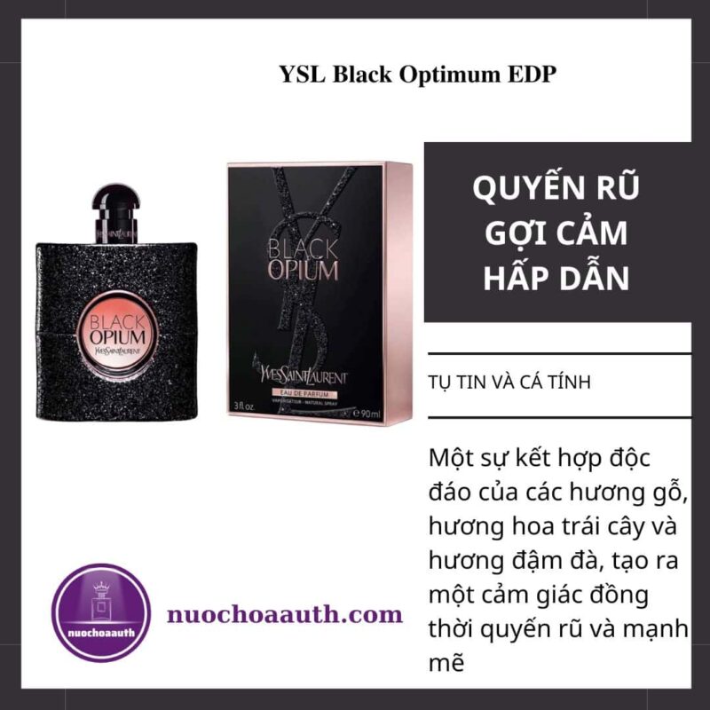 nuoc hoa ysl black optimum edp - Nước Hoa Auth